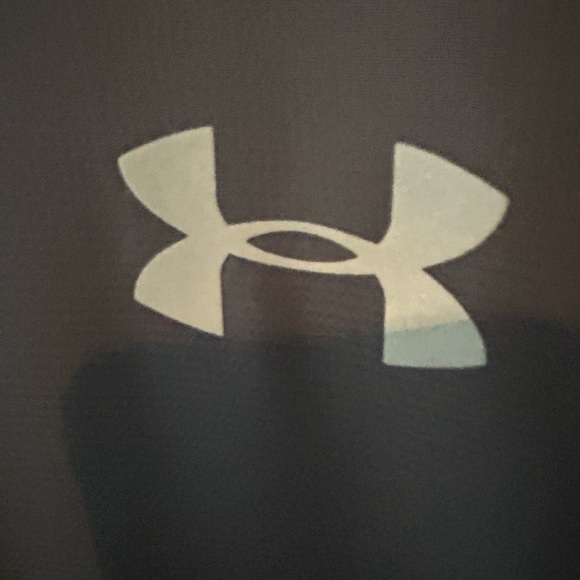 UNDER ARMOUR Mens XL Two Toned Dark and Light Grey Fleece Lined Hoodie - Picture 4 of 6